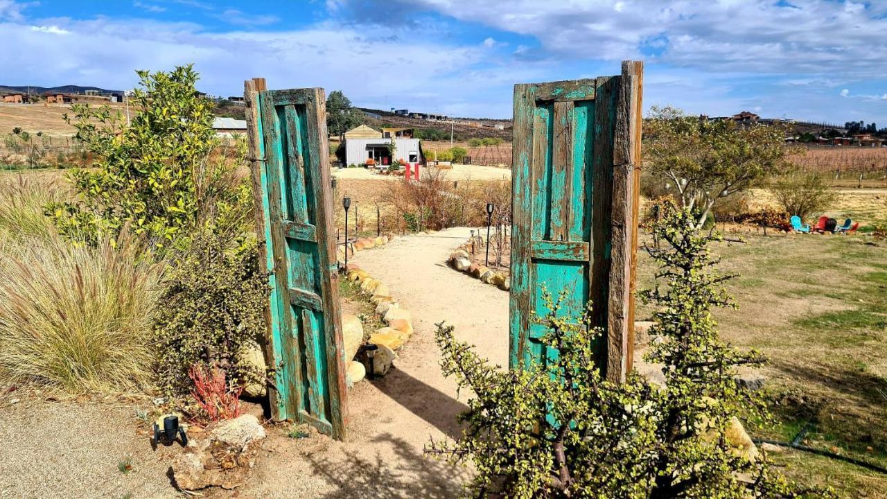 Finca Vidandrei Casa Eucalipto Valle de Guadalupe Dış mekan fotoğraf